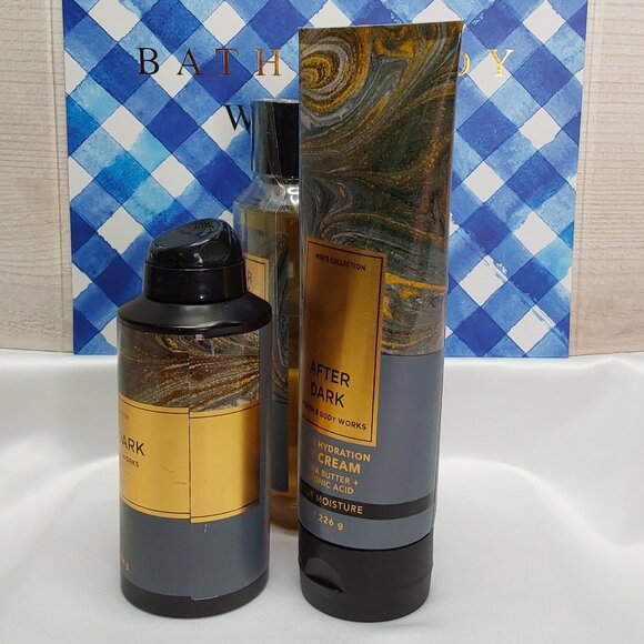 BATH & BODY WORKS 'AFTER DARK' 3-PIECE GIFT SET BODY WASH, LOTION & SPRAY MIST - Picture 3 of 16